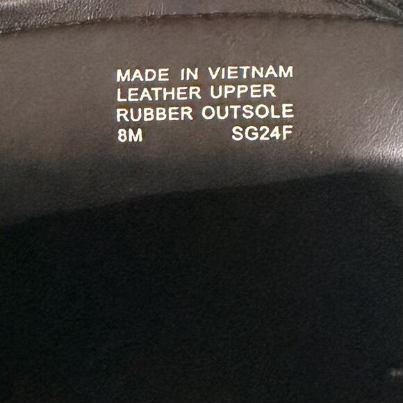 Michael Kors Shiloh Black Leather Chunky Lug Sole Platform Loafers - Picture 10 of 10